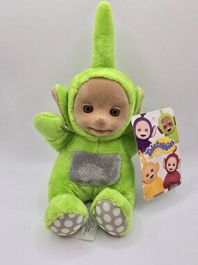 2016 Spin Master Teletubbies “Dipsy" Green Character Plush Toy With Tags